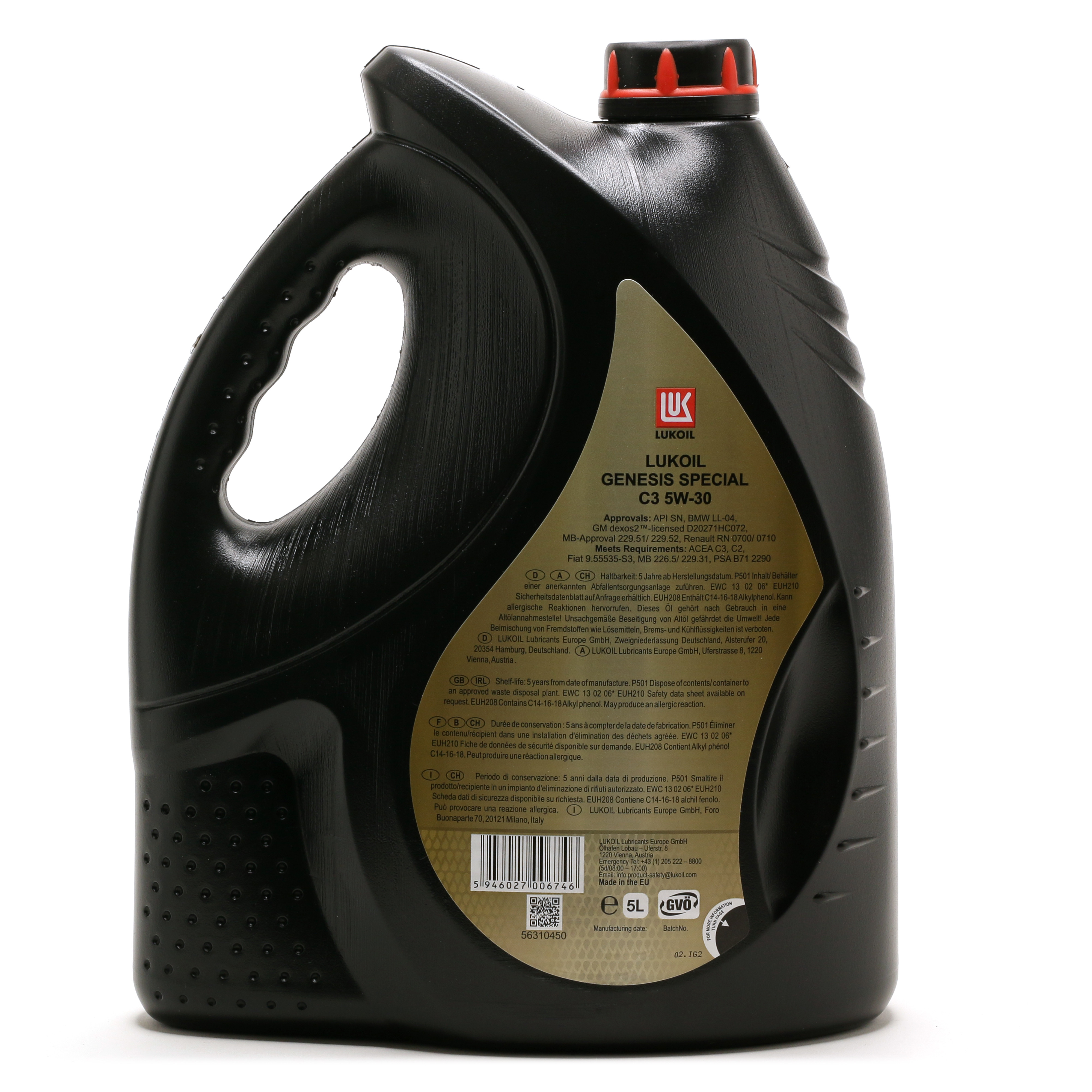 Lukoil Genesis special C3 5W-30 Motoröl 5l Kanister